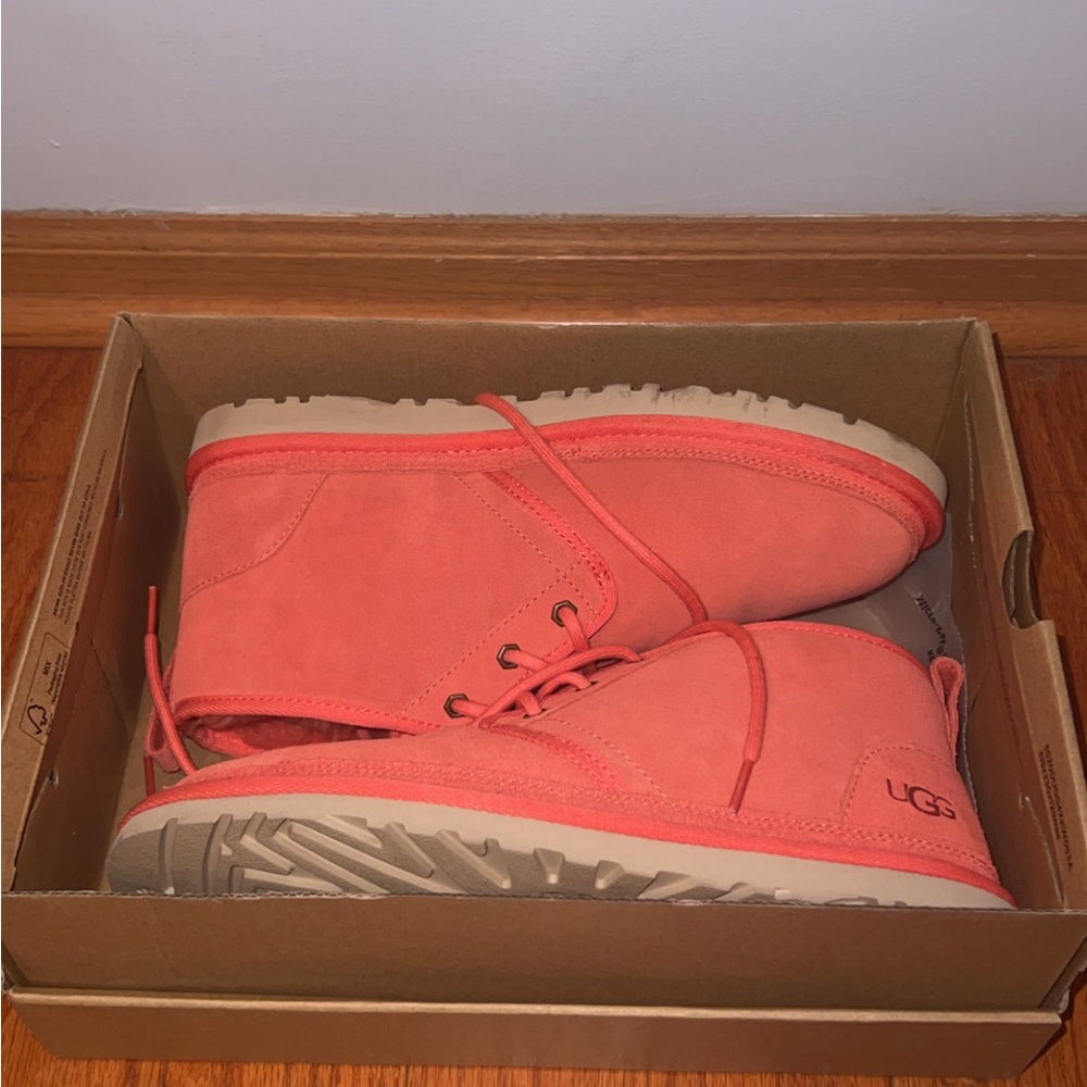 UGG Coral Suede Ankle Boots